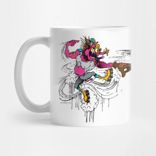 skater boar t shirt 5 Mug